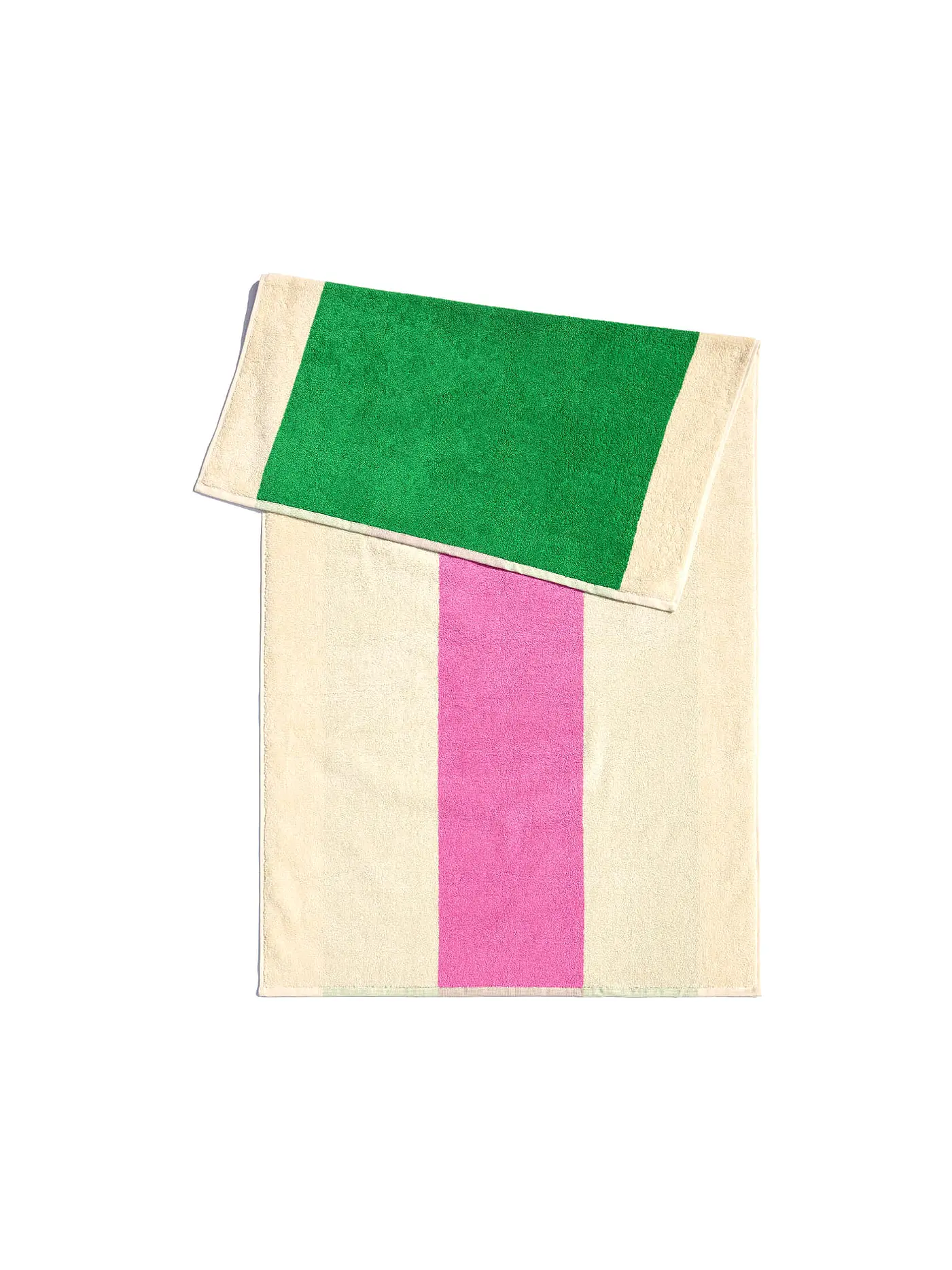 SUITE702 | Duschtuch 70x140cm MARTENS AND MARTENS Pink/Green | 
